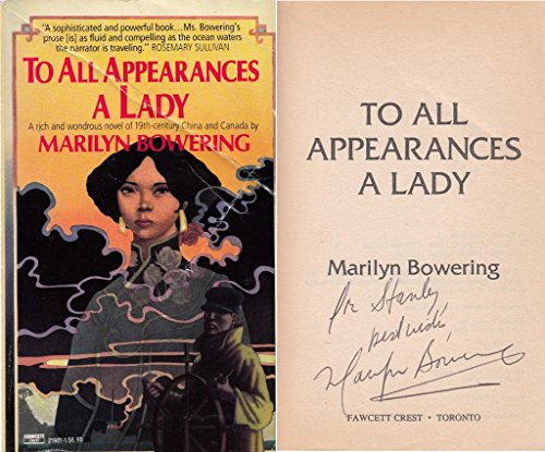 Stock image for To All Appearances a Lady for sale by Better World Books: West