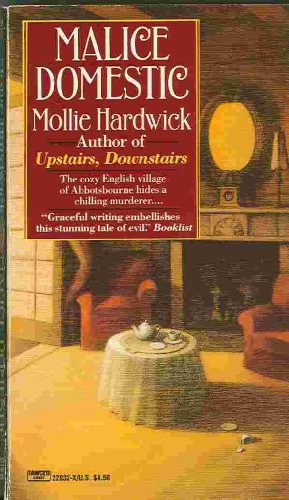 Imagen de archivo de Malice Domestic (Doran Fairweather, Book 1) a la venta por Wonder Book