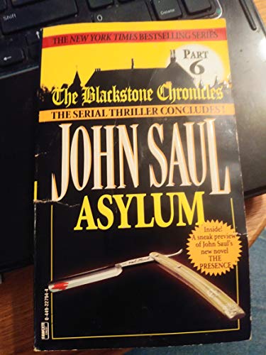 Stock image for Asylum (Blackstone Chronicles) (No 6) for sale by Your Online Bookstore