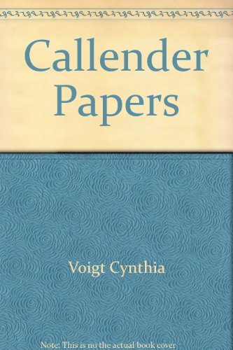 Imagen de archivo de The Callender Papers a la venta por Better World Books: West