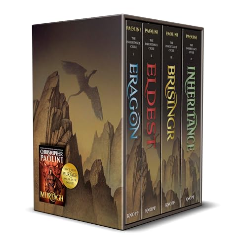 Imagen de archivo de The Inheritance Cycle 4-Book Trade Paperback Boxed Set: Eragon; Eldest; Brisingr; Inheritance a la venta por BooksRun