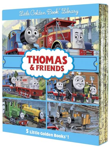 9780449814826: Thomas & Friends Little Golden Book Library (Thomas & Friends): Thomas and the Great Discovery; Hero of the Rails; Misty Island Rescue; Day of the Diesels; Blue Mountain Mystery