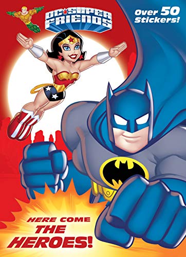 Imagen de archivo de Here Come the Heroes! (DC Super Friends) (Jumbo Coloring Book) a la venta por SecondSale