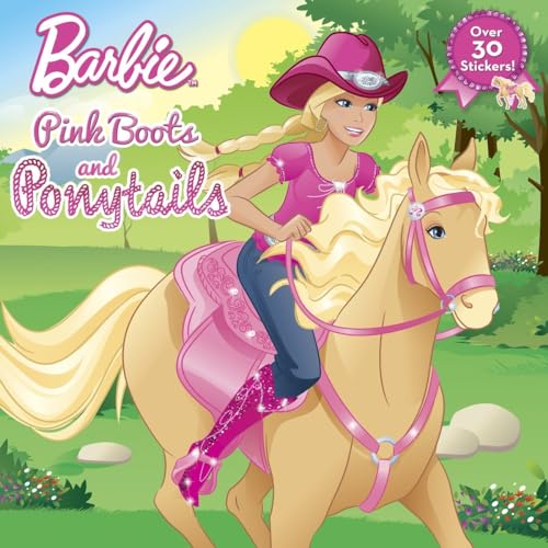 Imagen de archivo de Pink Boots and Ponytails (Barbie) (Pictureback(R)) a la venta por Zoom Books Company