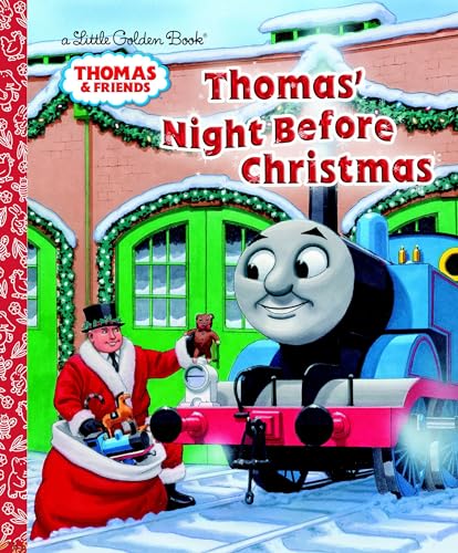Stock image for Thomas' Night Before Christmas (Thomas & Friends) (Little Golden Book) for sale by Your Online Bookstore