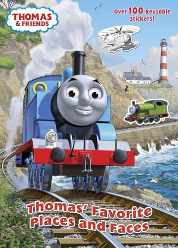 9780449817124: Thomas' Favorite Places and Faces Reusable (Thomas & Friends) [Idioma Ingls]