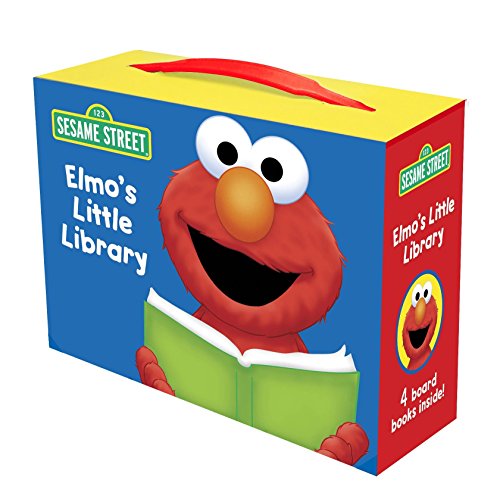Stock image for Elmos Little Library (Sesame Street): Elmos Mother Goose; Elmos Tricky Tongue Twisters; Elmo Says; Elmos ABC Book for sale by Zoom Books Company