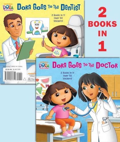 Beispielbild fr Dora Goes to the Doctor/Dora Goes to the Dentist (Dora the Explorer) (Pictureback(R)) zum Verkauf von Your Online Bookstore