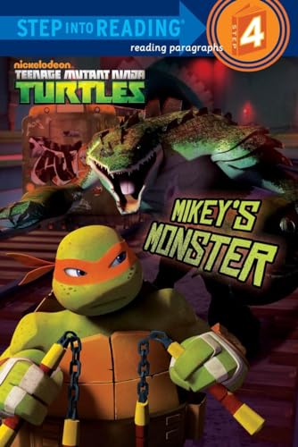 Imagen de archivo de Mikey's Monster (Teenage Mutant Ninja Turtles) (Step into Reading) a la venta por Your Online Bookstore