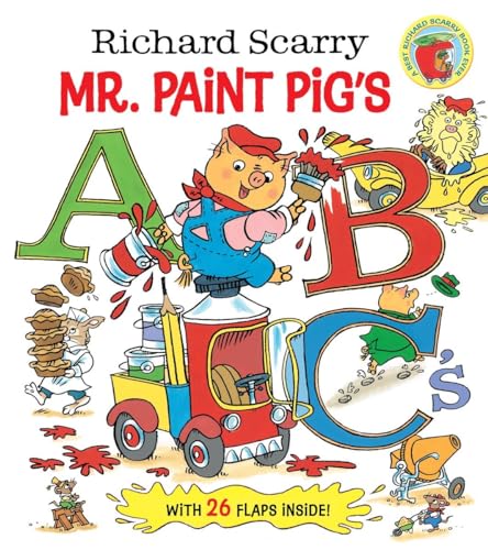 Beispielbild fr Richard Scarry Mr. Paint Pig's ABC's zum Verkauf von SecondSale