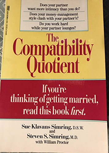 Beispielbild fr The Compatibility Quotient: Who Will Stay Married--and Who Won't zum Verkauf von SecondSale