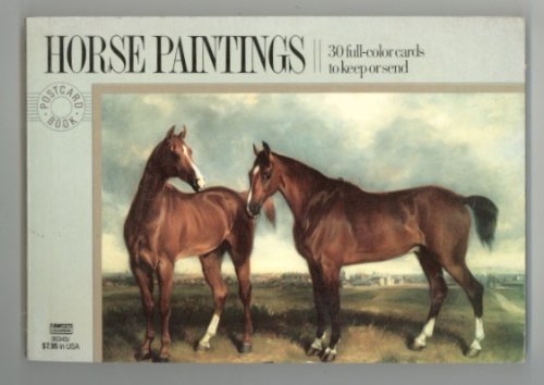 Imagen de archivo de Postcard Books: Horse Paintings a la venta por ThriftBooks-Atlanta