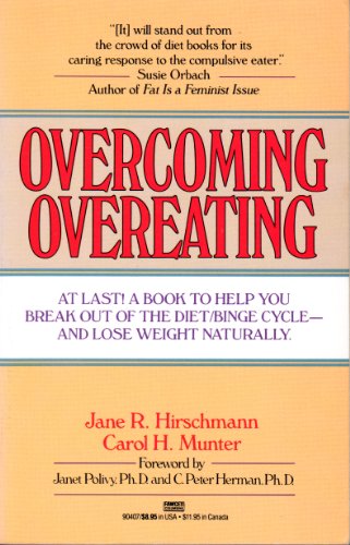 Imagen de archivo de Overcoming Overeating a la venta por SecondSale