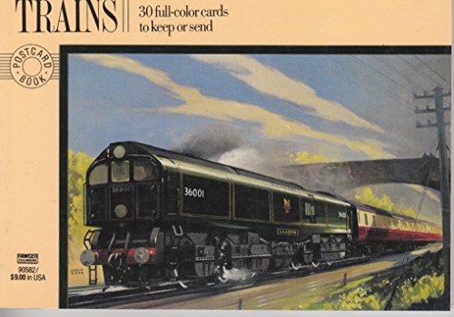 Postcard Books: Trains