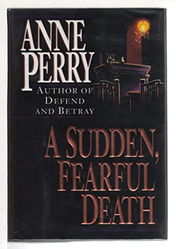 Beispielbild fr A Sudden, Fearful Death zum Verkauf von Top Notch Books