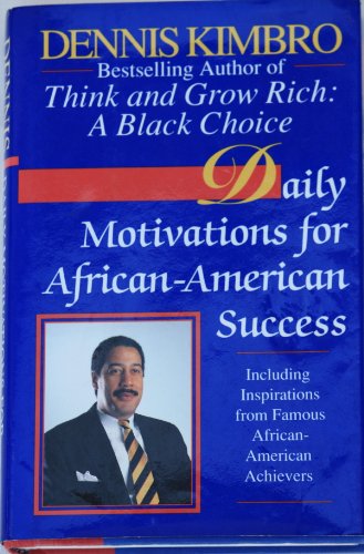 Beispielbild fr Daily Motivations for African-American Success zum Verkauf von Better World Books