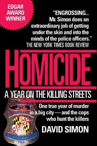 Beispielbild fr Homicide: A Year on the Killing Streets zum Verkauf von Wonder Book