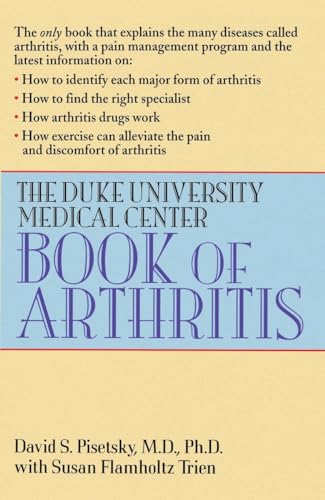 Stock image for The Duke Medical Center Book of Arthritis for sale by Wonder Book