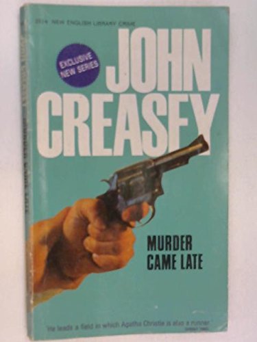 Imagen de archivo de Murder Came Late a la venta por Better World Books Ltd