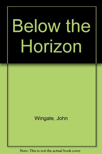 Stock image for Below the Horizon for sale by WorldofBooks