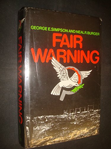 Stock image for Fair Warning for sale by Barter Books Ltd