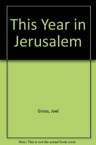 Stock image for This Year in Jerusalem for sale by MusicMagpie