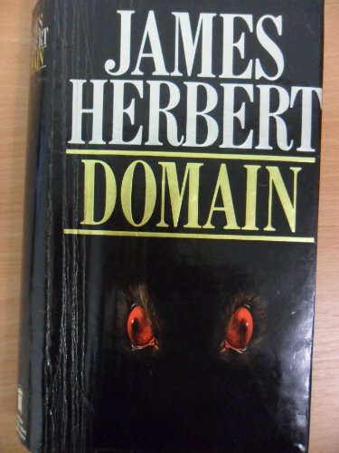 Domain Hardcover 1984 signed james Herbert