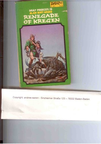 Stock image for Renegade of Kregen (Dray Prescot #13) for sale by Wonder Book