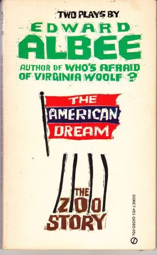 Imagen de archivo de The American Dream and Zoo Story (Signet Books) a la venta por Wonder Book