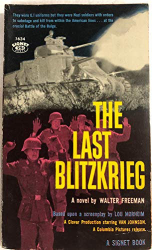 Imagen de archivo de The Last Blitzkrieg (Vintage Signet, 1634) a la venta por JR Books