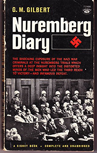 9780451019660: The Nuremberg Diary [Mass Market Paperback] by Gilbert, G. M.