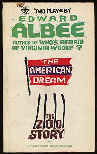 9780451022929: The American Dream and Zoo Story [Mass Market Paperback] by Edward Albee