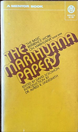 Stock image for The Marihuana Papers for sale by GF Books, Inc.