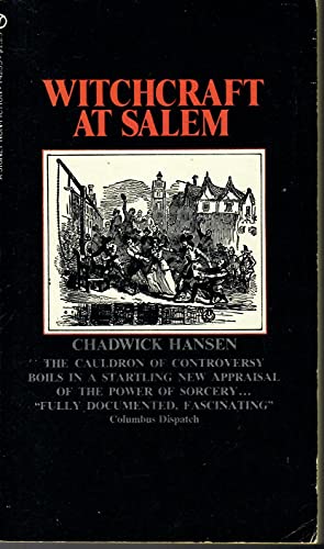 Stock image for Witchcraft at Salem [Apr 01, 1970] Hansen, Chadwick for sale by Sperry Books