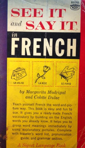 Imagen de archivo de See It and Say It in French (See It and Say It) a la venta por Kennys Bookstore