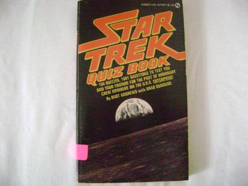Imagen de archivo de Trekkie Quiz Book a la venta por ThriftBooks-Dallas