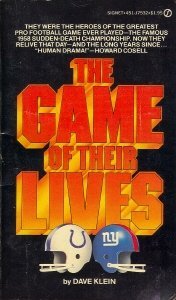 9780451075321: The Game of Their Lives
