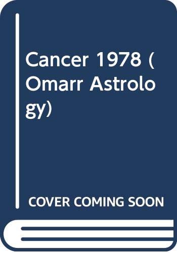 9780451075604: Cancer 1978 (Omarr Astrology)