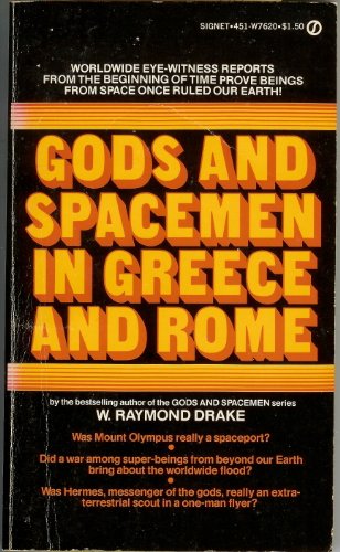 Imagen de archivo de Gods and Spacemen in Greece and Rome a la venta por HPB-Movies
