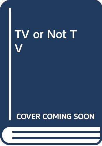 Stock image for TV or Not TV for sale by HPB-Diamond