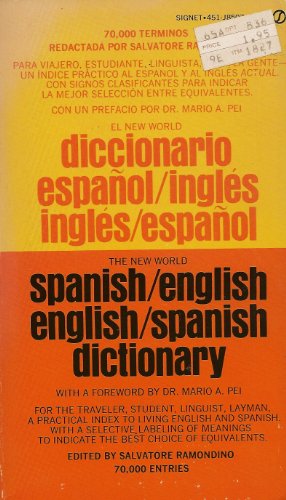 Stock image for The New World Spanish-English English-Spanish Dictionary (English and Spanish Edition) for sale by HPB-Ruby