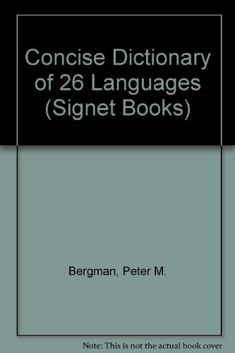 9780451083128: Concise Dictionary of 26 Languages in Simultaneous Translation (Signet Books)