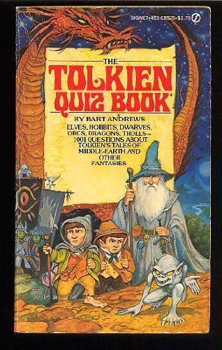 Imagen de archivo de Tolkien Quiz Book a la venta por HPB-Emerald