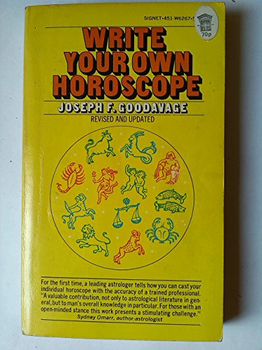 Imagen de archivo de Write Your Own Horoscope a la venta por ThriftBooks-Atlanta