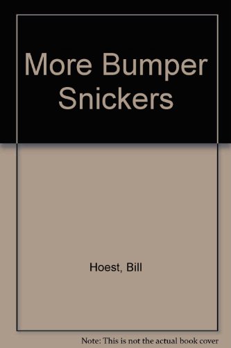 9780451087621: More Bumper Snickers