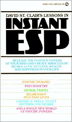 9780451088536: David St. Clair's Lessons in Instant ESP