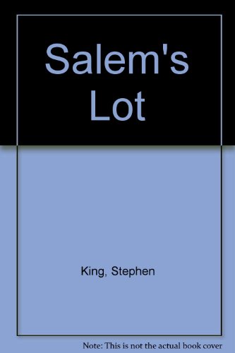 9780451090003: Salem's Lot