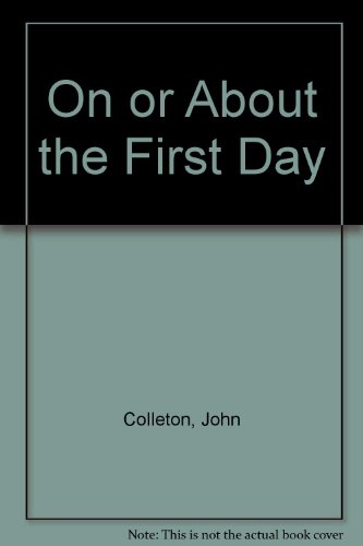 9780451090072: On or About the First Day