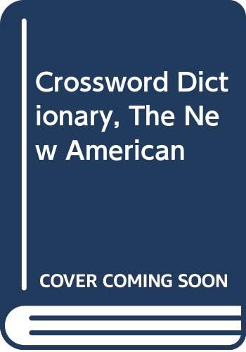 9780451091529: New American Crossword Puzzle Dictionary