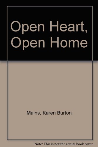 Imagen de archivo de Open Heart, Open Home a la venta por Faith In Print